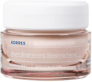 Korres Apothecary Wild Rose Night-Brightening Sleeping Facial (40ml)