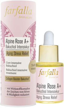 Farfalla Aging Stress Relief Alpine Rose A+ Bakuchiol Intensivkur (15ml)