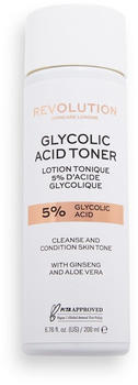 Revolution Skincare Glycolic Acid Tonic 5% Cleanse And Condition Skin Tone (200ml)