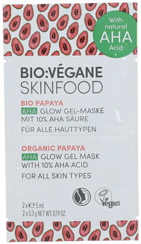 Bio:Végane Gesichtsmaske Gel Bio Papaya (10 ml)