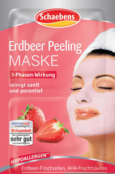 Schaebens Gesichtsmaske Peeling Erdbeere 10er Beutel (120 ml)