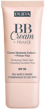Pupa BB Cream + Primer Combination to Oily Skin SPF20 (30ml) 001 Nude