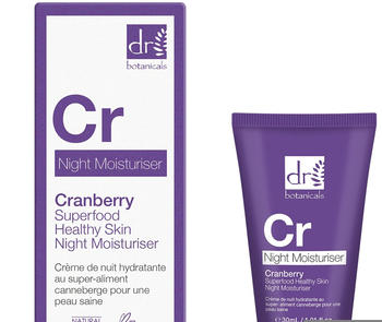 Dr. Botanicals Cranberry Superfood Healthy Skin Night Moisturiser (30ml)