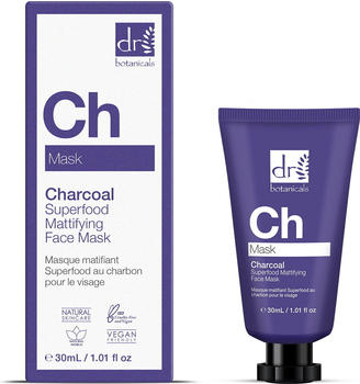 Dr. Botanicals Charcoal Superfood Mattifying Face Mask (30ml)