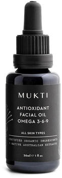Mukti Organics Antioxidant Facial Oil Omega 3-6-9 (30ml)