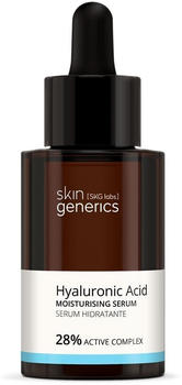Skin Generics Hyaluronsäure 28% Aktivkomplex Feuchtigkeitsserum (30ml)