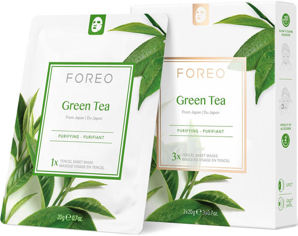 Foreo Farm To Face Collection Green Tea Maske