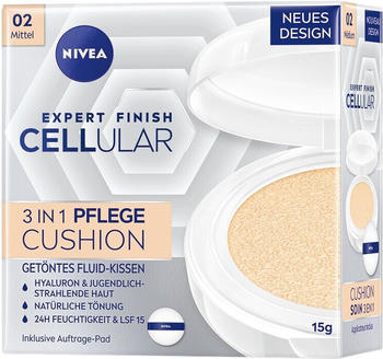 Nivea Expert Finish Cellular 2in1 Pflege Cushion 02 Mittel (15g)