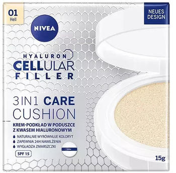 Nivea Expert Finish Cellular 2in1 Pflege Cushion 01 Hell (15g)