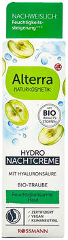 Alterra Hydro Nachtcreme Bio-Traube & Bio-Weisser Tee (50ml)