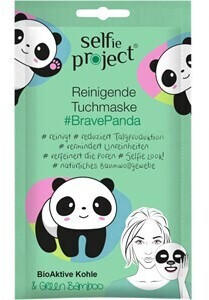 Selfie Project Reinigende Tuchmaske #BravePanda
