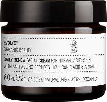 Evolve Organic Beauty Daily Renew Facial Cream (60ml)