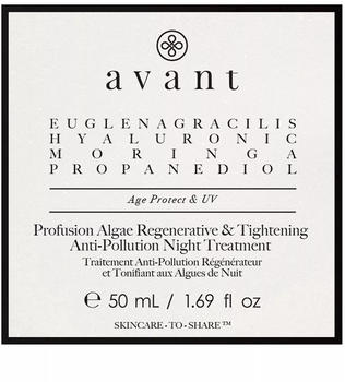 Avant Age Protect & UV Profusion Algae Regenerative & Tightening Night Cream (50ml)