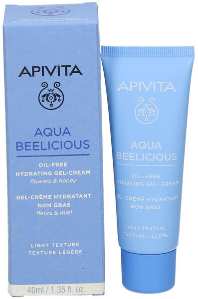 Apivita Aqua Beelicious Oil-Free Hydrating Gel-Cream Light (40ml)