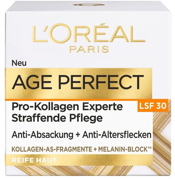 L'Oréal Pro-Kollagen Experte Straffende Tagescreme LSF 30 Anti-Aging-Gesichtspflege (50ml)