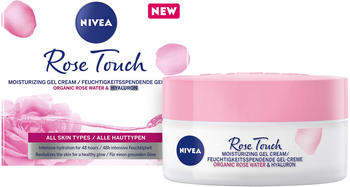 Nivea Rose Touch Feuchtigkeitsspendende Tages-Gel-Creme (50ml)