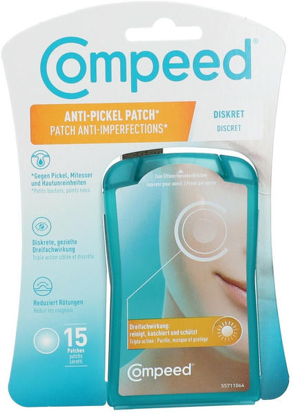 Compeed Anti-Pickel Patch Diskret (15 Stk.)