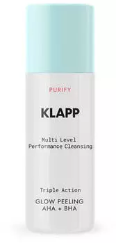 Klapp Multi Level Performance Cleansing Triple Action Glow Peeling AHA + BHA (30ml)