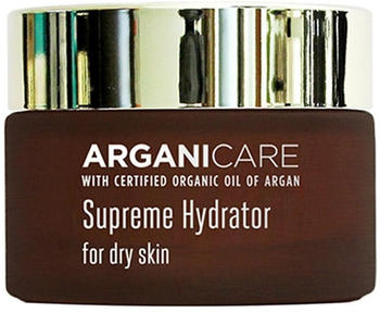 Arganicare Supreme hydratisierende und nährende Creme für trockene Haut (50ml)
