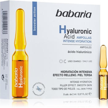 Babaria Acid Hyaluronic booster action ampoules