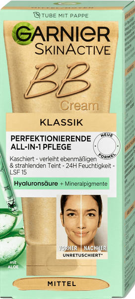 Garnier SkinActive BB Cream Classic Perfektionierende All-in-1 Pflege - mittel (50 ml)