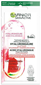 Garnier Skin Active Tuchmaske Ampullen-Serum Hyaluron Wassermelonen-Extrakt