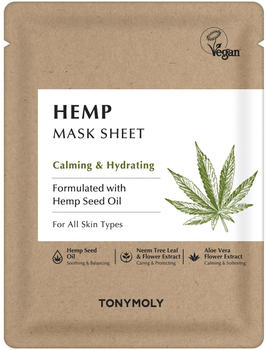 Tony Moly Hemp Mask Sheet (1Stk.)