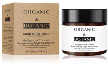 Organic & Botanic Madagascan Coconut Rejuvenating Night Moisturiser (50ml)