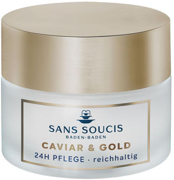 Sans Soucis Caviar & Gold 24h Pflege reichhaltige Gesichtscreme (50ml)