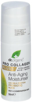 Dr. Organic Pro Collagen+ probiotische Anti-Aging-Creme (50ml)