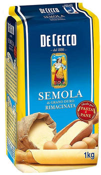 De Cecco Hartweizen-Feingrieß für Pasta und Brot (1kg)