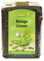 Rapunzel - Beluga Linsen schwarz 500 g