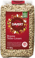 Davert - Braune Teller-Linsen 500 g