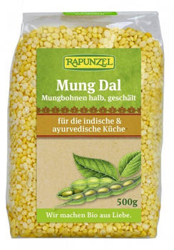 Rapunzel Mung Dal Mungbohnen halb gesch&auml;lt bio (500g)