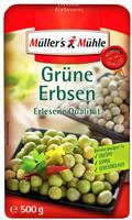 M&uuml;llers M&uuml;hle Gr&uuml;ne Erbsen 500g