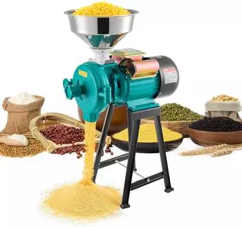 VEVOR Elektrische Getreidemühle 2200W 50kg/h Gusseisen