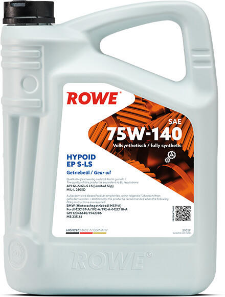 ROWE HIGHTEC HYPOID EP SAE 75W-140 S-LS (5 l)