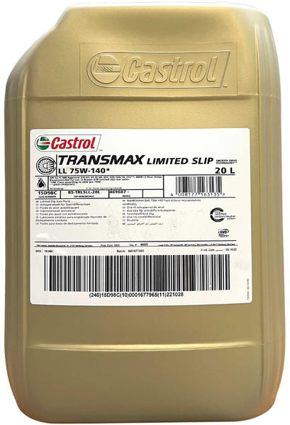 Castrol Transmax Limited Slip 75W-140 LL (20 l)