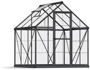 Palram Harmony 6x6 185 x 185 x 208 cm grau/klar