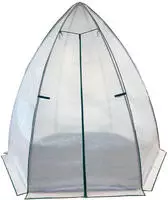 Westmann - Berwinterungszelt & Foliengew&auml;chshaus Avocado Wei&szlig; 250x250x250 Cm