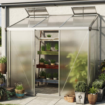 GFP - Garten- & Freizeit-Profi 222 x 147 cm Anlehngewächshaus (GFPV00285)