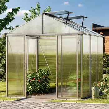 GFP - Garten- & Freizeit-Profi 222 x 222 cm Gew&auml;chshaus Aktionsset Profi 2 (GFPV00101)