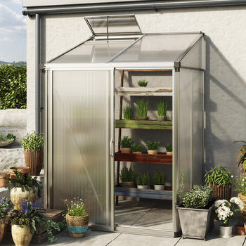 GFP - Garten- & Freizeit-Profi 151 x 147 cm Anlehngewächshaus (GFPV00284)