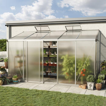 GFP - Garten- & Freizeit-Profi 365 x 147 cm Anlehngewächshaus (GFPV00287)