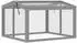Outsunny Pflanzenbeet mit Abdeckung 90x80x58 cm Holz/Polycarbonat