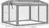 Outsunny Pflanzenbeet mit Abdeckung 90x80x58 cm Holz/Polycarbonat