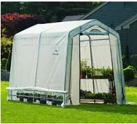 ShelterLogic Gew&auml;chshaus aus wasserdichter Polyethylen-Plane