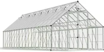 Palram Balance 10x32 304x964cm Einschubtechnik Alu silber Palram Balance 10x32 304x964cm Einschubtechnik Alu silber