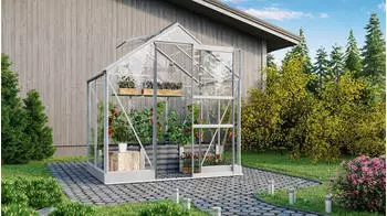Vitavia Gew&auml;chshaus Eris 2500 inkl. 1 Dachfenster schwarz (40002608)