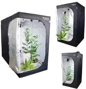 Mobiclinic Indoor Growzelt Kunststoff transparent-schwarz